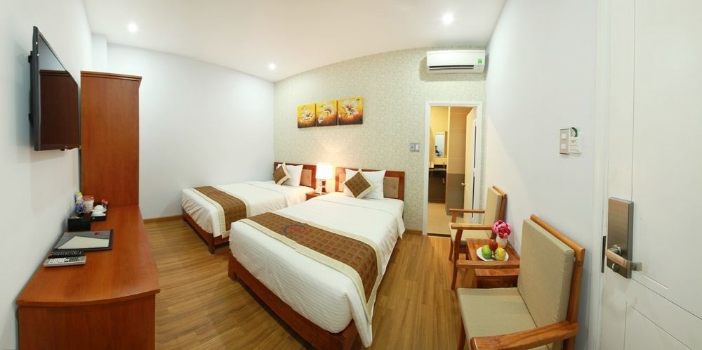 Shara Hotel Da Nang Bagian luar foto